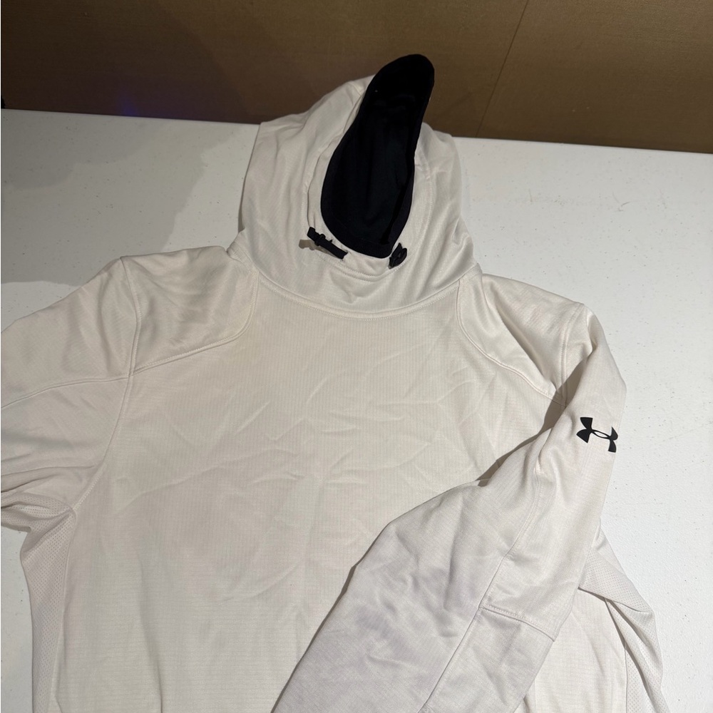 Under Armour Black and White ColdGear Top